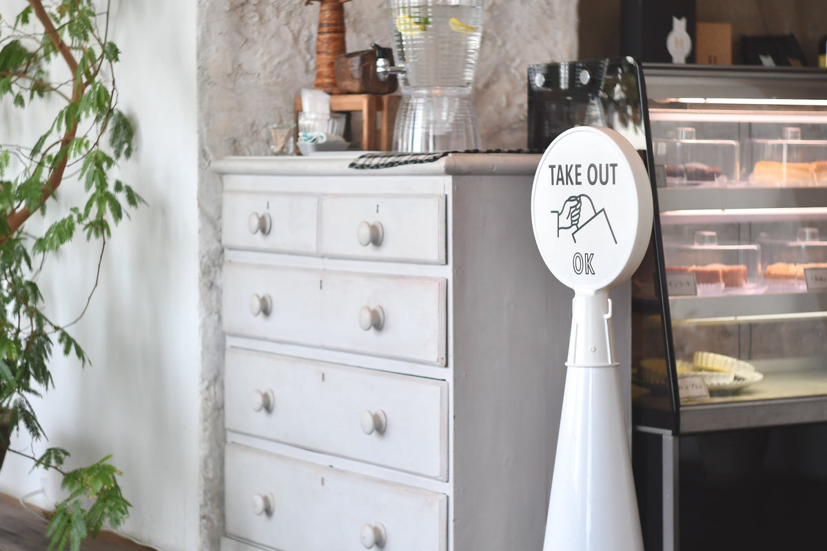 「TAKE OUT OK(お持ち帰りOK)」PREFAB SIGN — 画像10