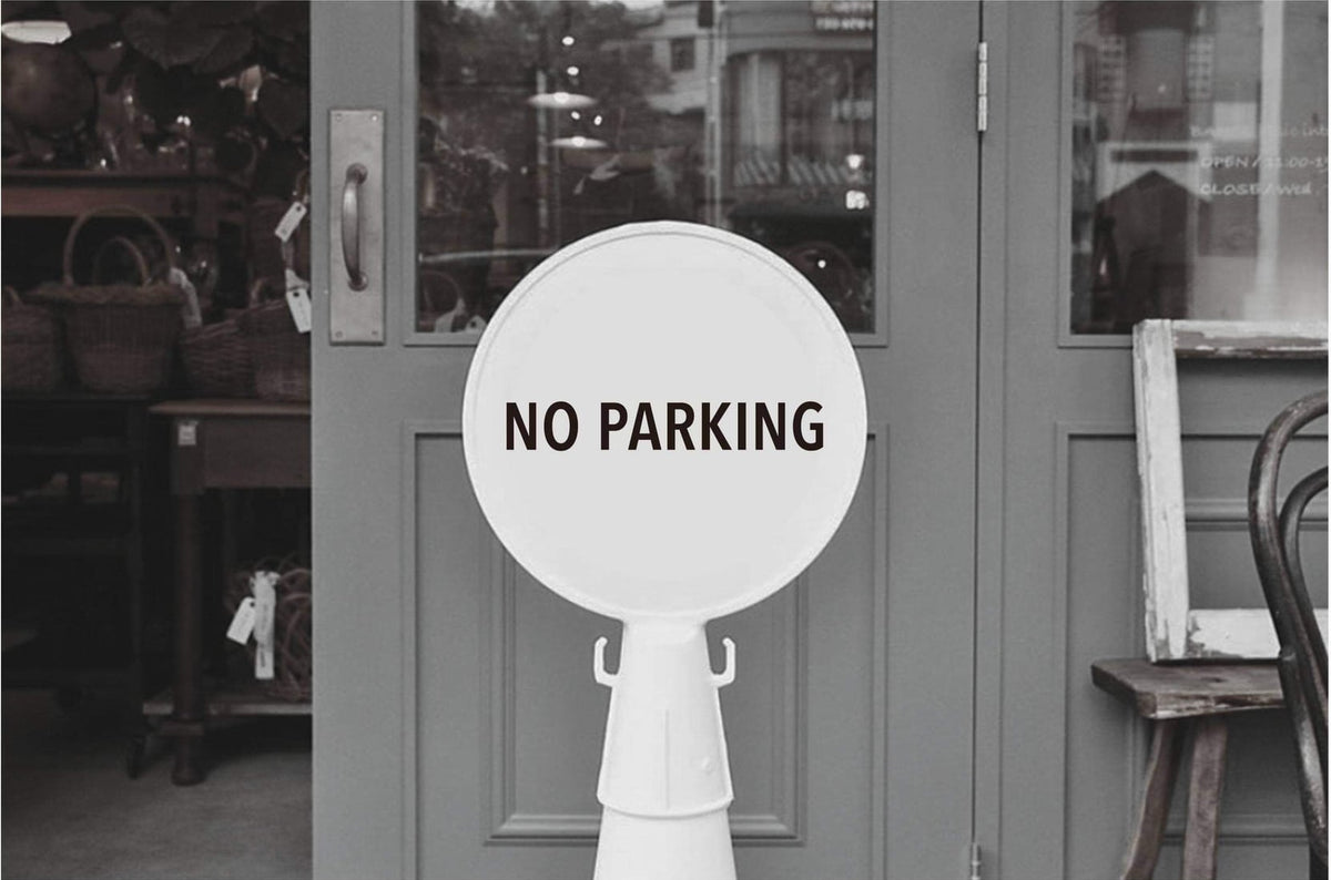 「NO PARKING(駐車禁止)」PREFAB SIGN — 画像5