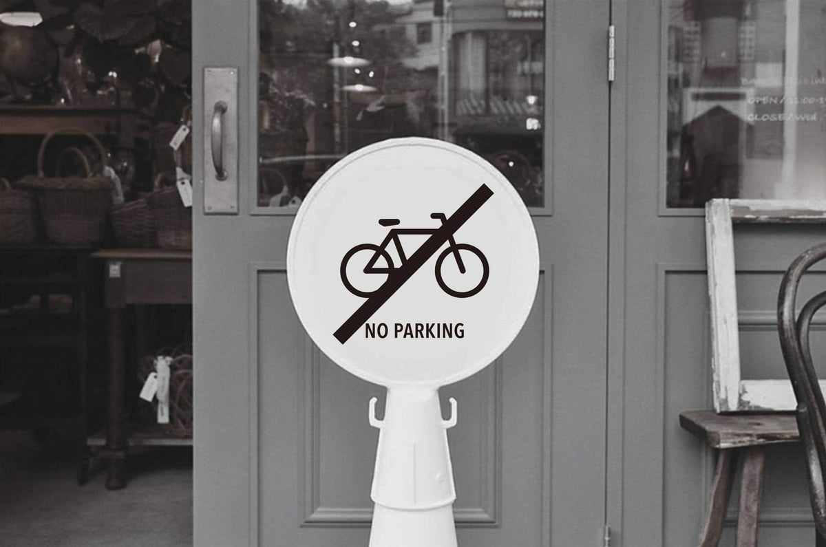 「NO PARKING(駐輪禁止)」PREFAB SIGN — 画像5