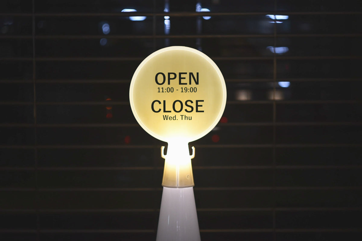 「OPEN CLOSE」PREFAB SIGN — 画像6