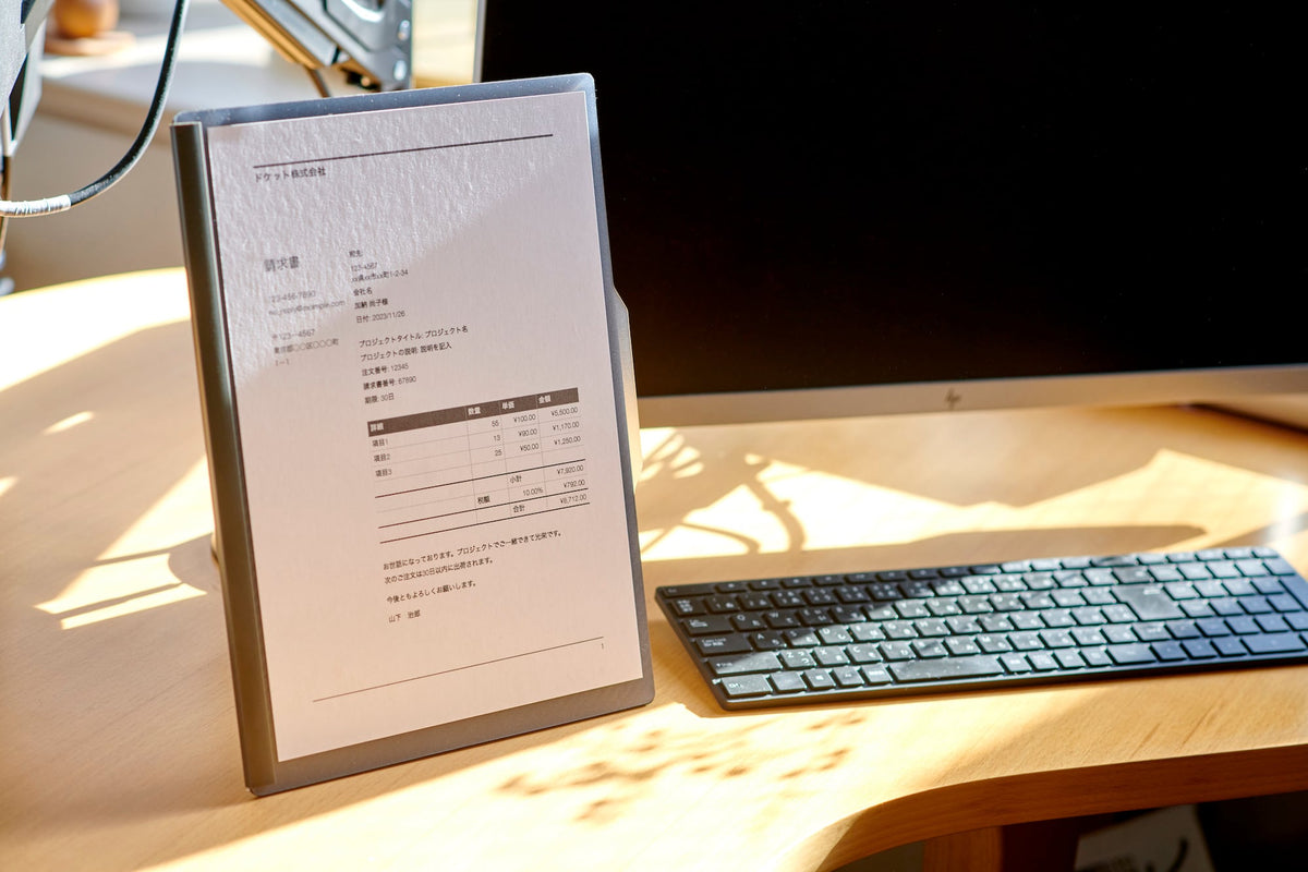 低反射シート「レシートスキャンボードPRO専用」 — 画像10