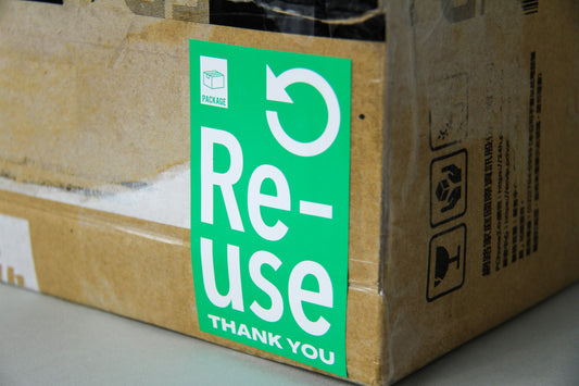 『Re-use Package』シール（５０枚入） — 画像1