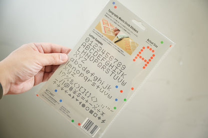 丸シールテンプレート「DOT TYPO」 — 画像10