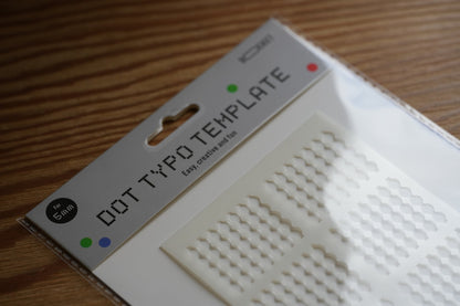 丸シールテンプレート「DOT TYPO」 — 画像9