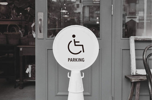「車椅子専用駐車場」PREFAB SIGN — 画像2