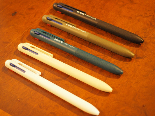 【DOCKET Office Supply】Calme 3 color ballpoint pen — 画像1
