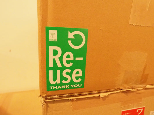 『Re-use Package』ステッカー（大容量５００枚入） — 画像1