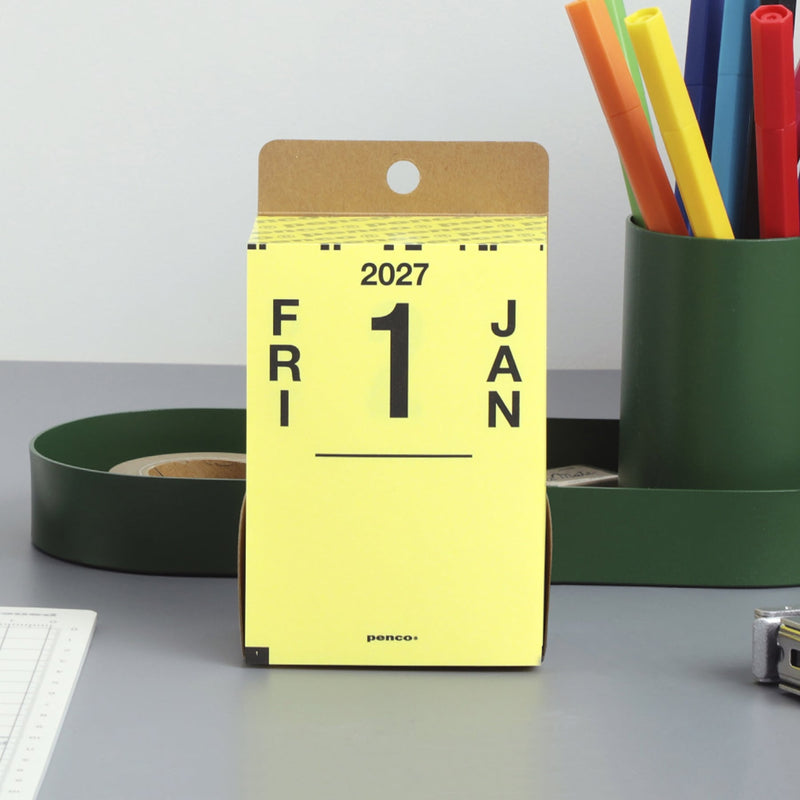 Memo Block Calendar 2027 — 画像1
