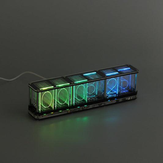 RGB TUBE CLOCK — 画像1